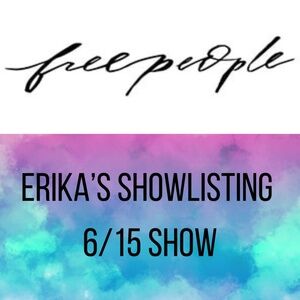 6/15 - Showlisting